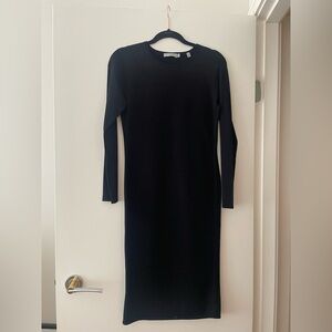 Black mid length Vince dress size S